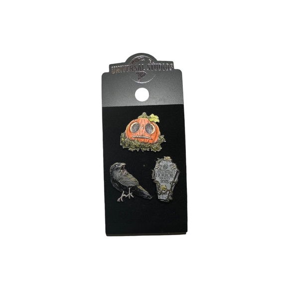 2023 Universal Studios Halloween Horror Nights Lil' Boo Pin Set - Picture 1 of 1